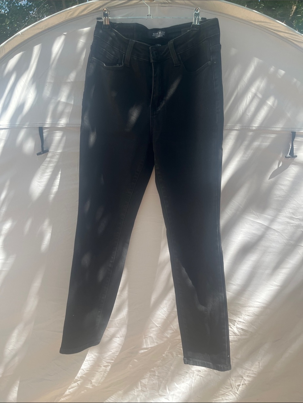 Judy Blue Washed Black High-Rise Skinny Jeans
